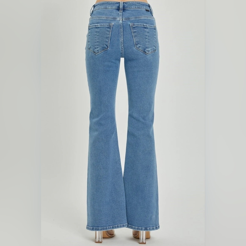 NWT Risen Clean Flare Jeans Size-15/32 - Picture 2 of 16